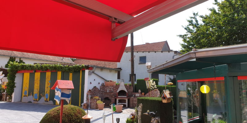 Markisentuch tauschen