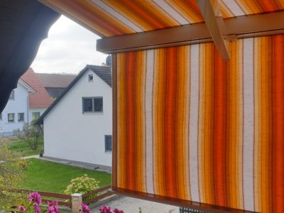 Markisentuch erneuert