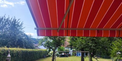 Markisenbespannung erneuert in Wörleschwang